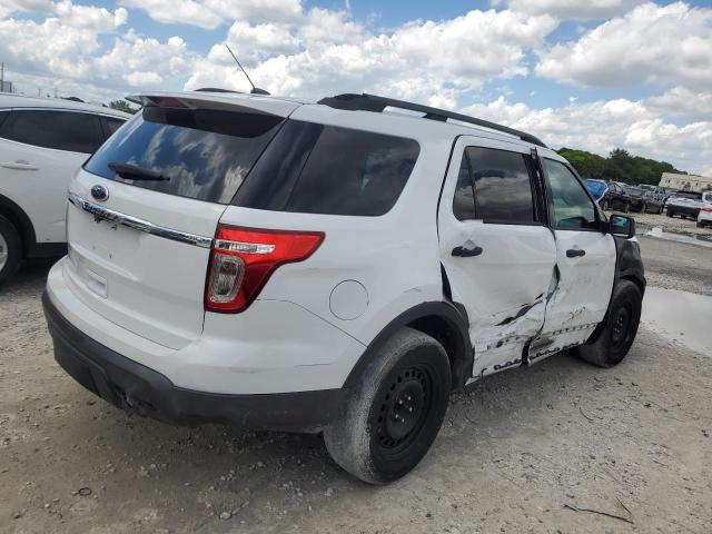1FM5K7B81DGA61569 - 2013 FORD EXPLORER WHITE photo 3