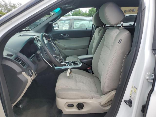 1FM5K7B81DGA61569 - 2013 FORD EXPLORER WHITE photo 7