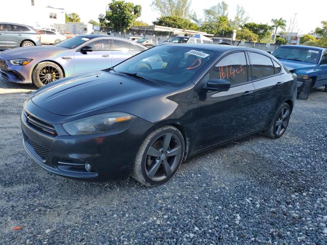 1C3CDFEBXFD111854 - 2015 DODGE DART GT BLACK photo 1