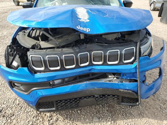 3C4NJDBB6NT199879 - 2022 JEEP COMPASS LATITUDE 蓝色 照片 12