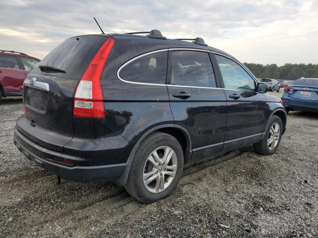 5J6RE3H70AL031528 - 2010 HONDA CR-V EXL BLACK photo 3