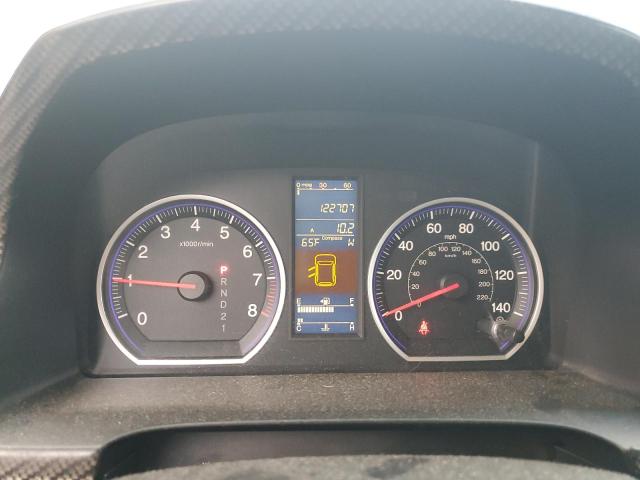 5J6RE3H70AL031528 - 2010 HONDA CR-V EXL BLACK photo 9