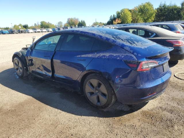 5YJ3E1EA1MF014311 - 2021 TESLA MODEL 3 Mavi foto 2