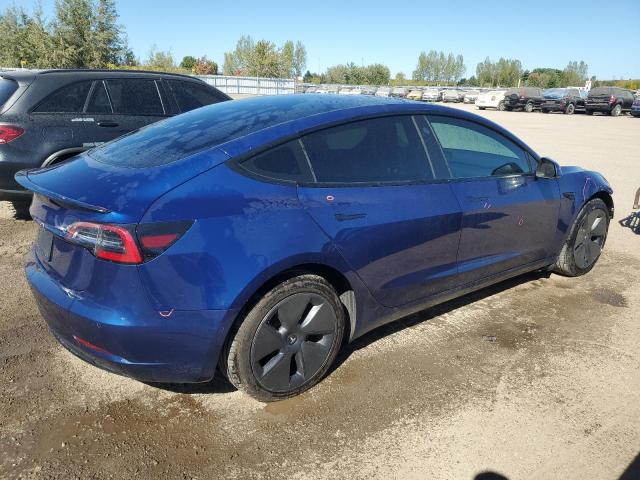 5YJ3E1EA1MF014311 - 2021 TESLA MODEL 3 Mavi foto 3