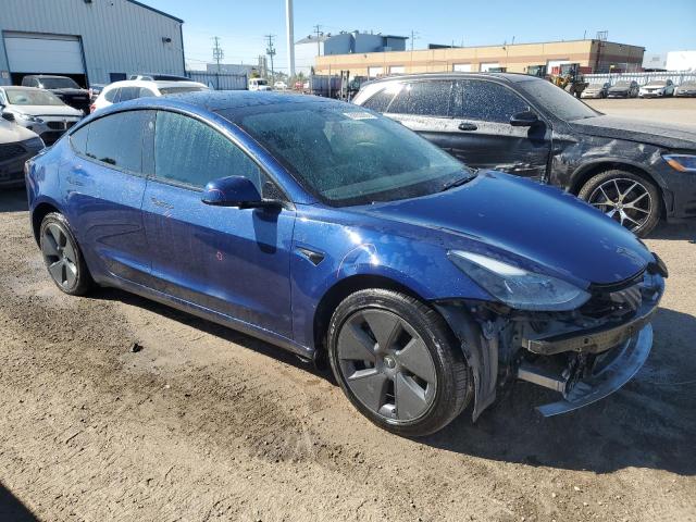 5YJ3E1EA1MF014311 - 2021 TESLA MODEL 3 Mavi foto 4