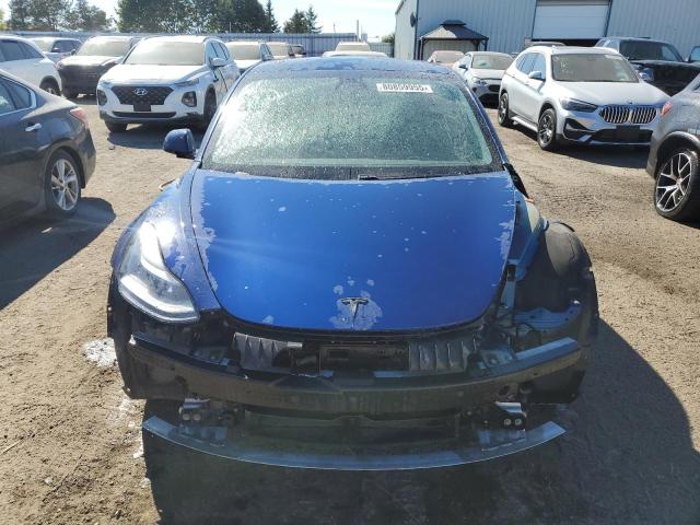 5YJ3E1EA1MF014311 - 2021 TESLA MODEL 3 Mavi foto 5