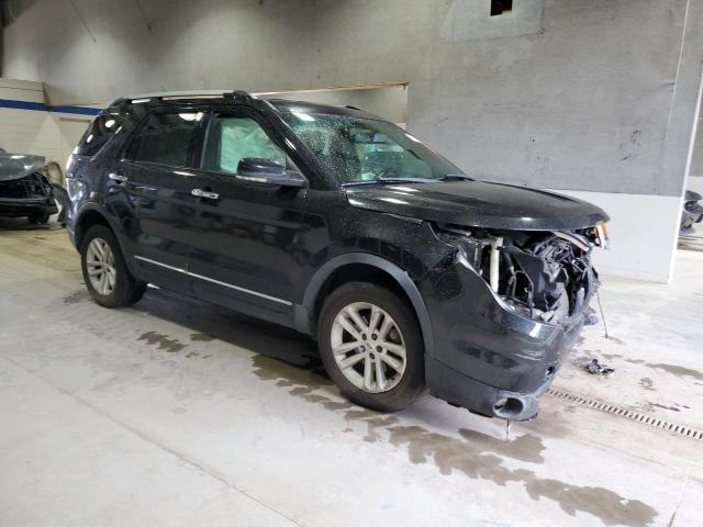 1FM5K8D83DGA05135 - 2013 FORD EXPLORER XLT BLACK photo 4