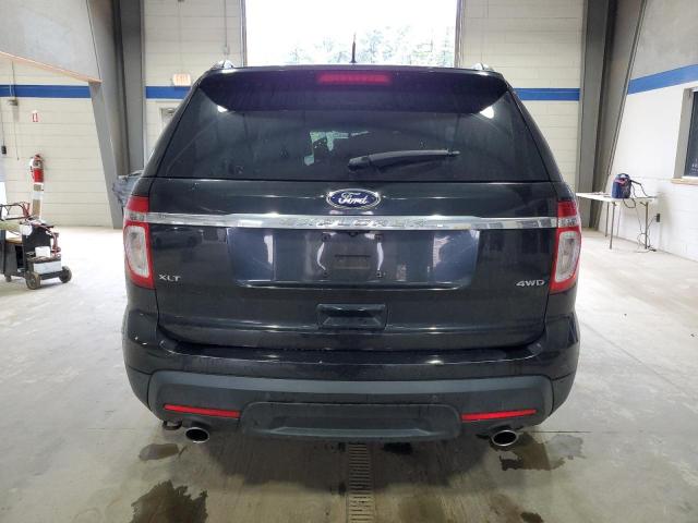 1FM5K8D83DGA05135 - 2013 FORD EXPLORER XLT BLACK photo 6