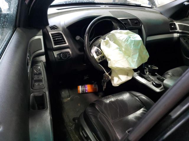 1FM5K8D83DGA05135 - 2013 FORD EXPLORER XLT BLACK photo 8