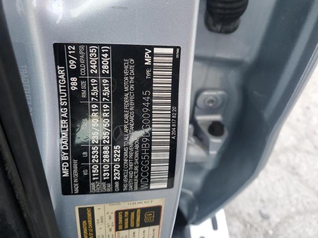 WDCGG5HB9DG009445 - 2013 MERCEDES-BENZ GLK 350 SILVER photo 13