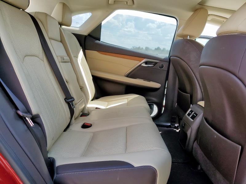 2T2ZZMCA0JC107741 - 2018 LEXUS RX 350 BASE RED photo 11