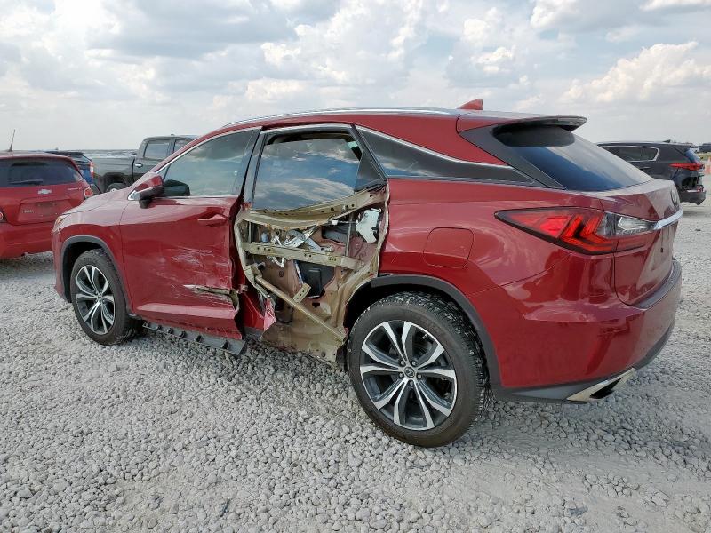 2T2ZZMCA0JC107741 - 2018 LEXUS RX 350 BASE RED photo 2