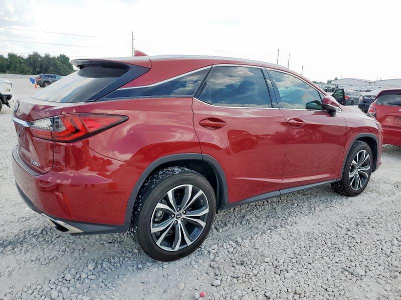 2T2ZZMCA0JC107741 - 2018 LEXUS RX 350 BASE RED photo 3