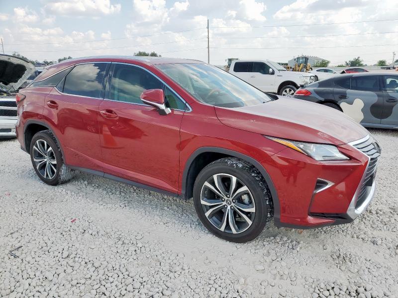 2T2ZZMCA0JC107741 - 2018 LEXUS RX 350 BASE RED photo 4