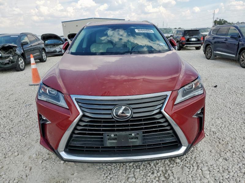 2T2ZZMCA0JC107741 - 2018 LEXUS RX 350 BASE RED photo 5