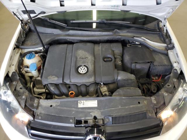 3VWPZ7AJ9BM701024 - 2011 VOLKSWAGEN JETTA S WHITE photo 12