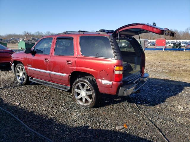 1GKEK13Z42R146307 - 2002 GMC YUKON BURGUNDY photo 2