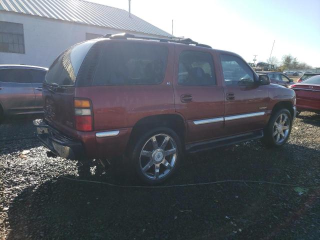 1GKEK13Z42R146307 - 2002 GMC YUKON BURGUNDY photo 3