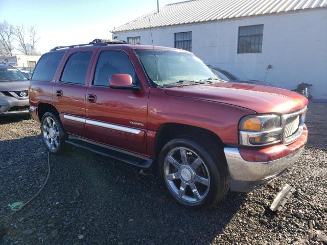 1GKEK13Z42R146307 - 2002 GMC YUKON BURGUNDY photo 4