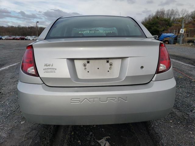 1G8AG52F14Z205725 - 2004 SATURN ION LEVEL 1 SILVER photo 6