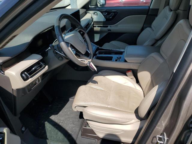 5LM5J7XC2MGL12368 - 2021 LINCOLN AVIATOR RESERVE 金色 照片 7