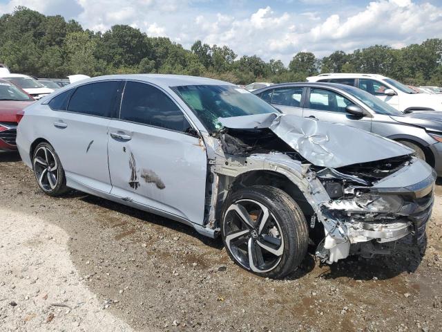 1HGCV1F32NA014099 - 2022 HONDA ACCORD SPORT BLUE photo 4