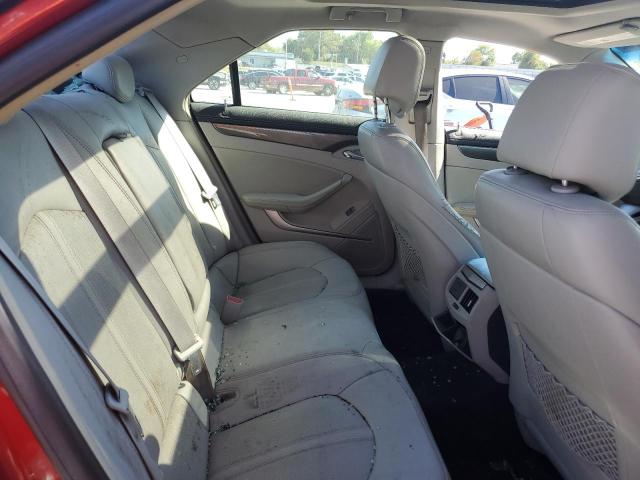 1G6DF577090173615 - 2009 CADILLAC CTS RED photo 10