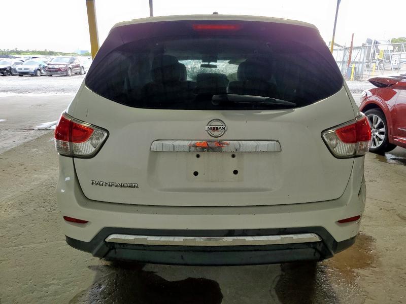 5N1AR2MN6DC662256 - 2013 NISSAN PATHFINDER S WHITE photo 6