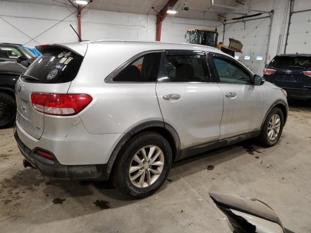 5XYPGDA31GG134708 - 2016 KIA SORENTO LX SILVER photo 3