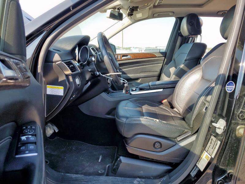 4JGDA5HB5CA017128 - 2012 MERCEDES-BENZ ML 350 4MATIC BLACK photo 7
