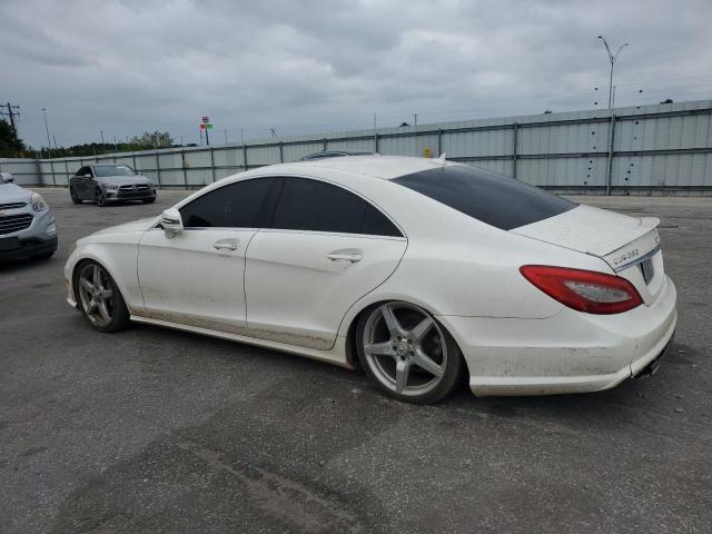 WDDLJ7DB4DA063235 - 2013 MERCEDES-BENZ CLS 550 WHITE photo 2