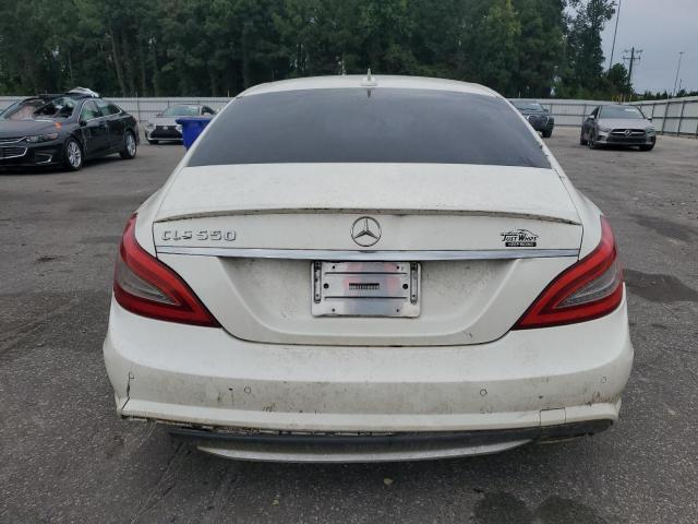 WDDLJ7DB4DA063235 - 2013 MERCEDES-BENZ CLS 550 WHITE photo 6