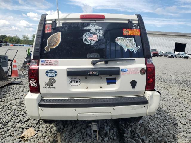 1J8HG48K16C238399 - 2006 JEEP COMMANDER WHITE photo 6