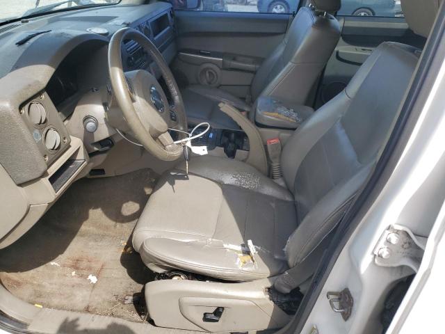 1J8HG48K16C238399 - 2006 JEEP COMMANDER WHITE photo 7