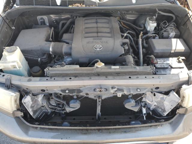 5TFRY5F12BX112175 - 2011 TOYOTA TUNDRA DOUBLE CAB SR5 BROWN photo 11