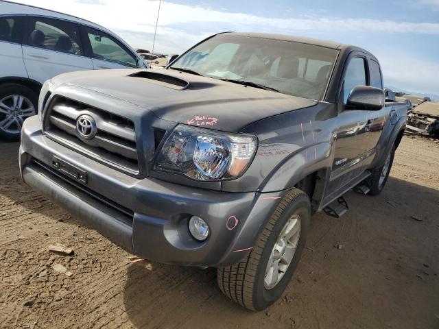 5TEUU42N09Z631348 - 2009 TOYOTA TACOMA ACCESS CAB GRAY photo 1