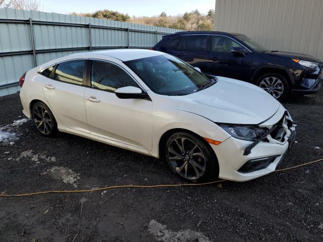 2HGFC2F82LH589306 - 2020 HONDA CIVIC SPORT WHITE photo 4