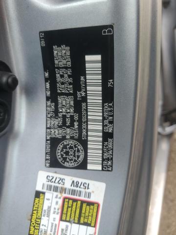 5TDKK3DC1DS297906 - 2013 TOYOTA SIENNA LE SILVER photo 14