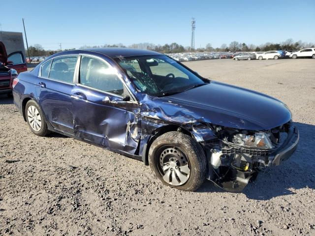 1HGCP26389A041409 - 2009 HONDA ACCORD LX BLUE photo 4