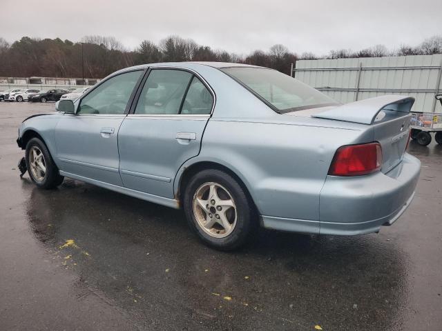 4A3AA46G13E213783 - 2003 MITSUBISHI GALANT ES BLUE photo 2