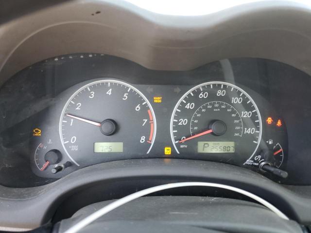 2T1BU40E89C123726 - 2009 TOYOTA COROLLA BASE ნაცრისფერი ფოტო 9