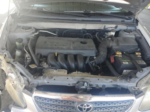 1NXBR32E28Z027273 - 2008 TOYOTA COROLLA CE SILVER photo 11