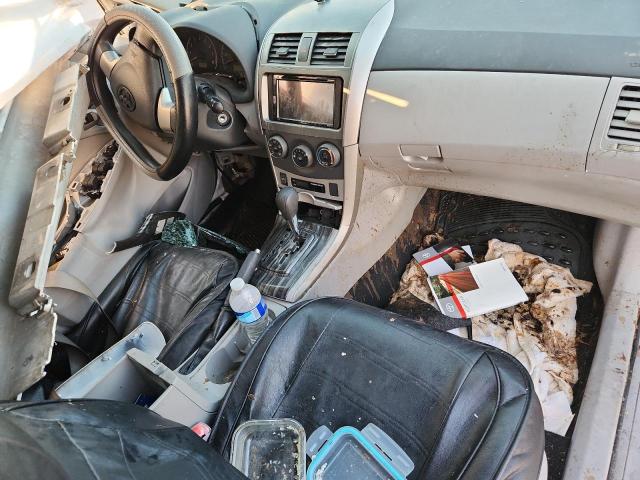 2T1BU4EE7BC557053 - 2011 TOYOTA COROLLA BASE თეთრი ფოტო 8