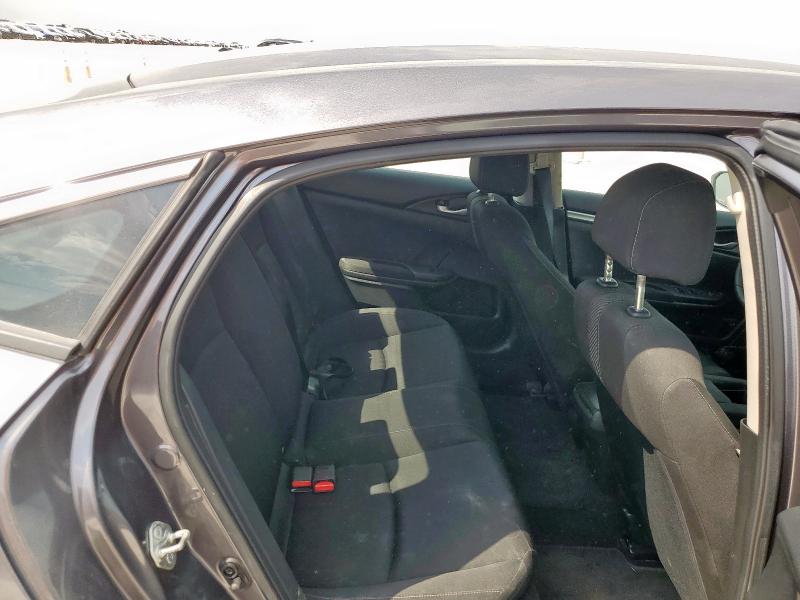 2HGFC2F53JH562098 - 2018 HONDA CIVIC LX ნაცრისფერი ფოტო 10