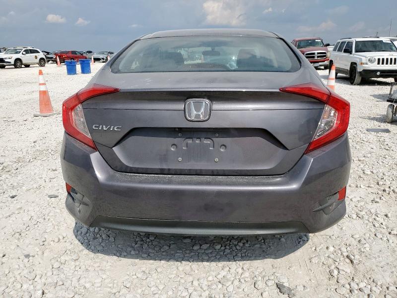 2HGFC2F53JH562098 - 2018 HONDA CIVIC LX ნაცრისფერი ფოტო 6
