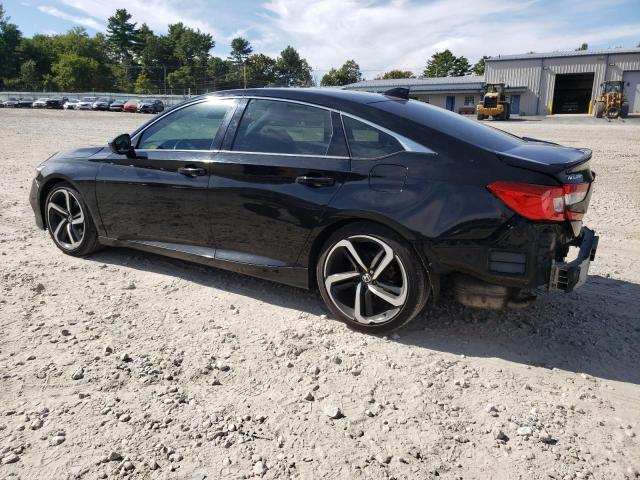 1HGCV1F3XKA079052 - 2019 HONDA ACCORD SPORT Czarny zdjęcie 2