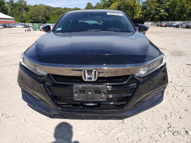 1HGCV1F3XKA079052 - 2019 HONDA ACCORD SPORT Czarny zdjęcie 5