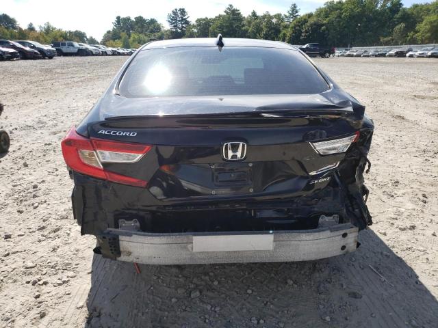 1HGCV1F3XKA079052 - 2019 HONDA ACCORD SPORT Czarny zdjęcie 6