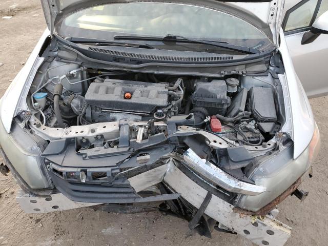 19XFB2F50CE086408 - 2012 HONDA CIVIC LX SILVER photo 11