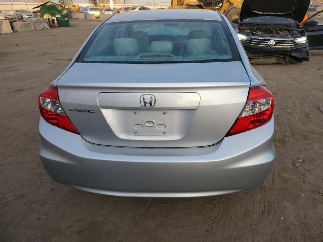 19XFB2F50CE086408 - 2012 HONDA CIVIC LX SILVER photo 6